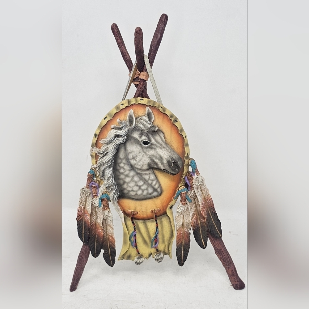 Vintage 1996 Protection Of The Mustang Steve Kehrli Hamilton Collection Plaque